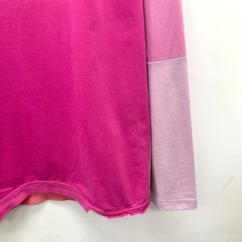 Balenciaga Color-Block Logo Embroidered Crew Neck Short Sleeve T-Shirt XS Size 9 - Picture 4 of 7